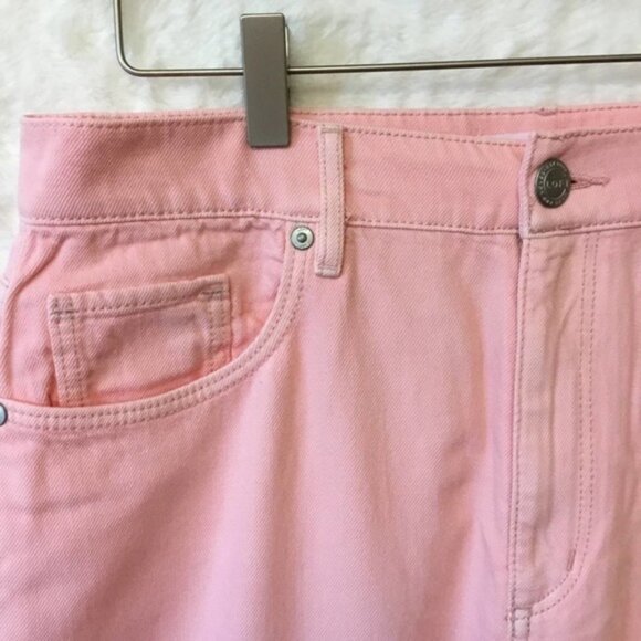Loft Pink High Waist Palazzo Jeans - Picture 3 of 12